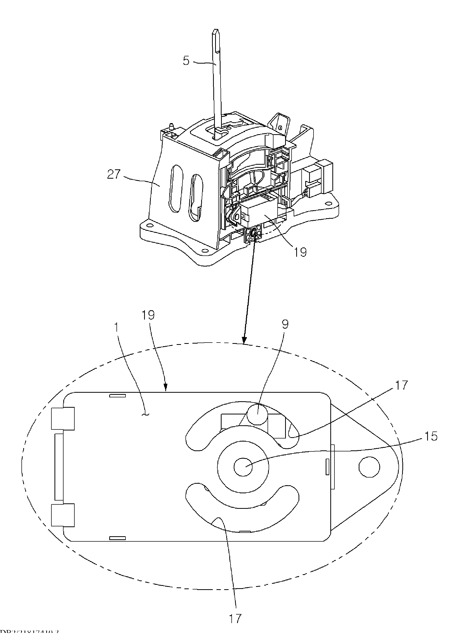 Shifting range sensing apparatus