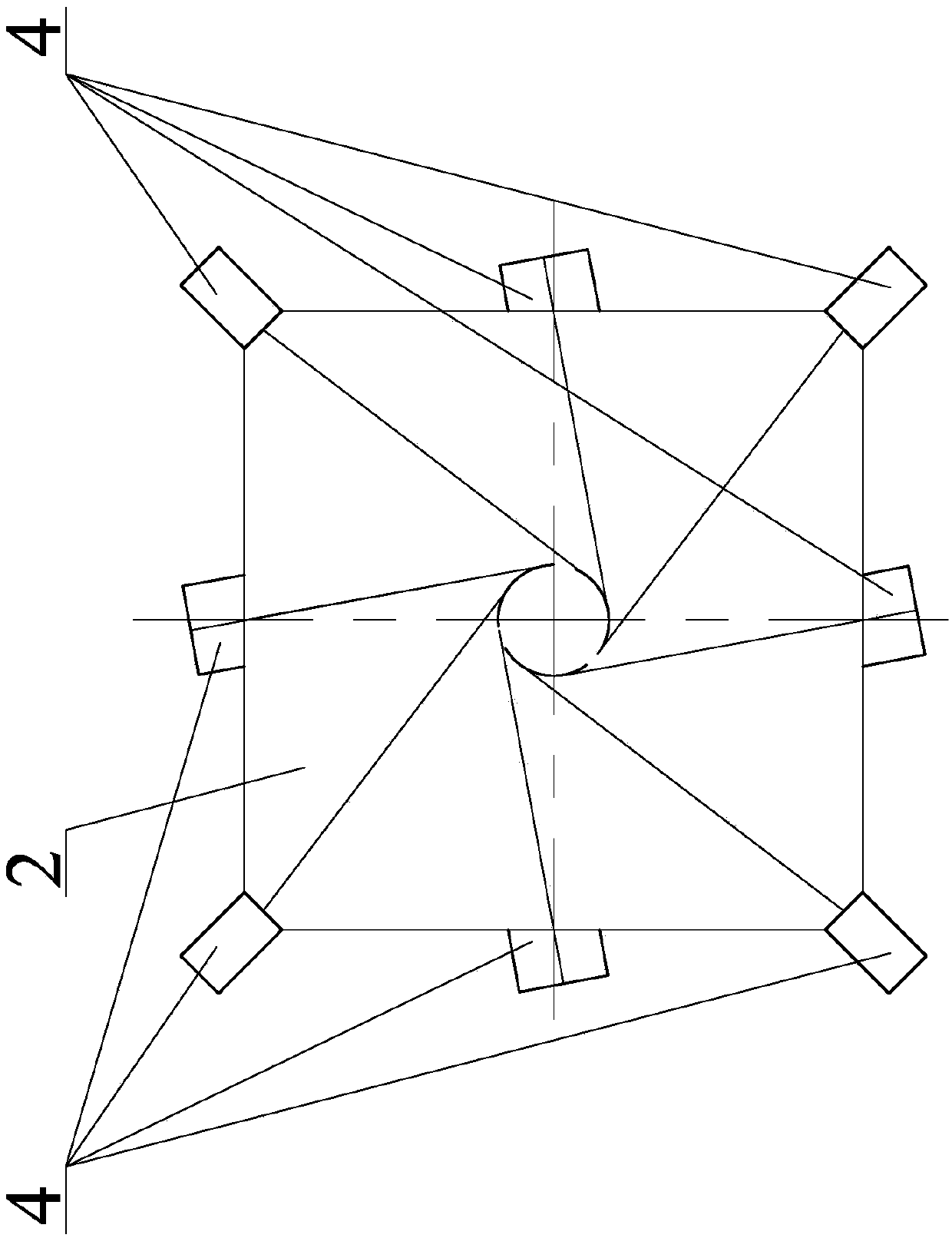 A horizontal boiler with staggered arrangement of sncr and ofa