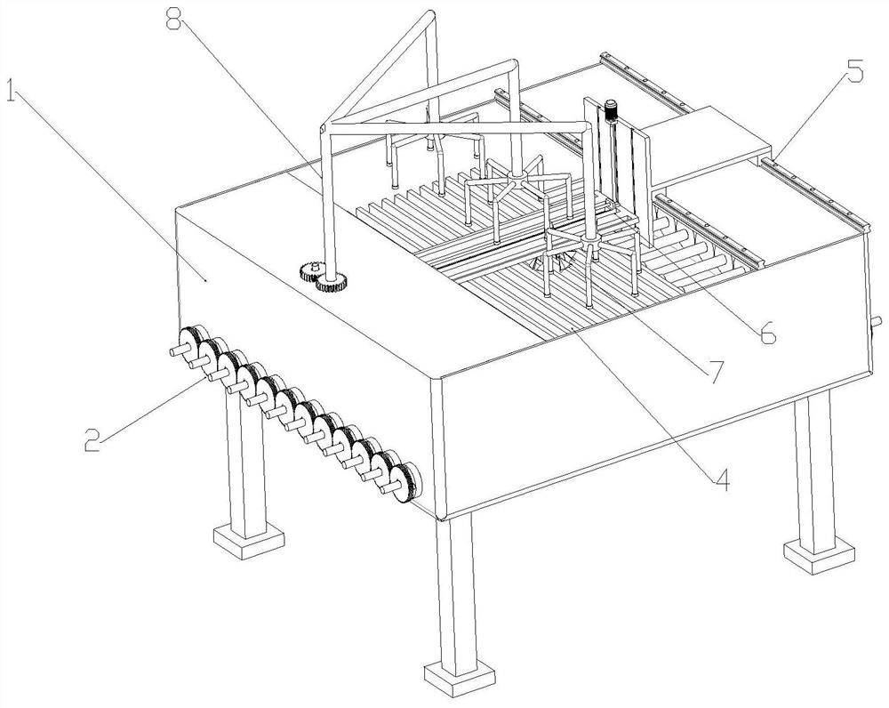 A parts cleaning device and method for intelligent manufacturing industry