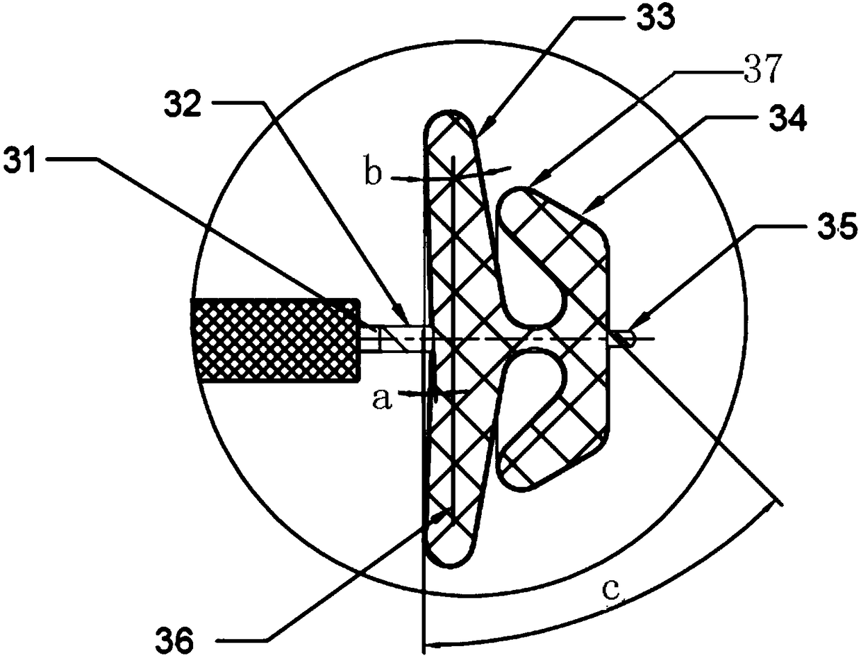 Calculus plugging device for ureter