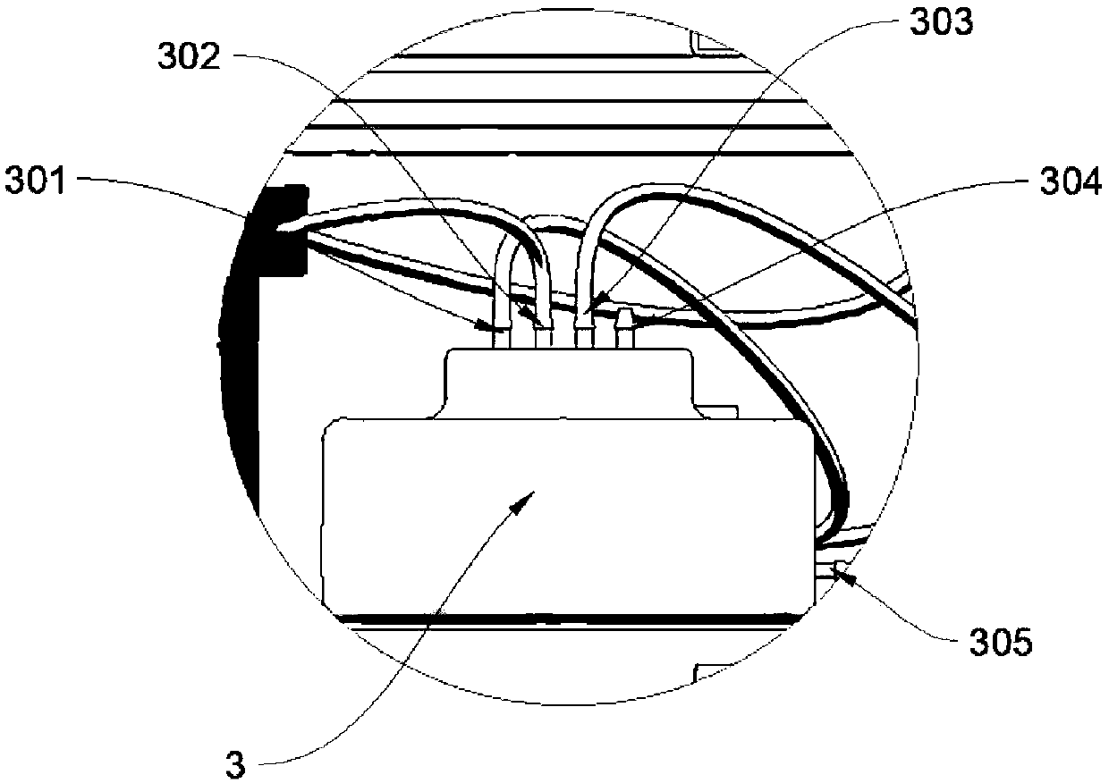 Intestinal microorganism separating device and separating method