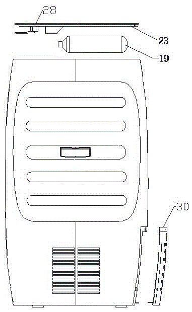 Intelligent freshness retaining barrel for protoplasmic beer