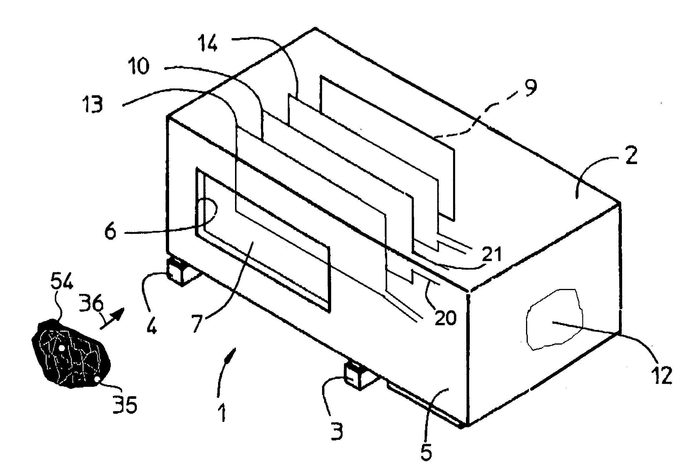 Oscillator coil geometry for radio frequency metal detectors