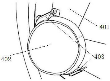 A water pressure type edible vegetable oil extraction device