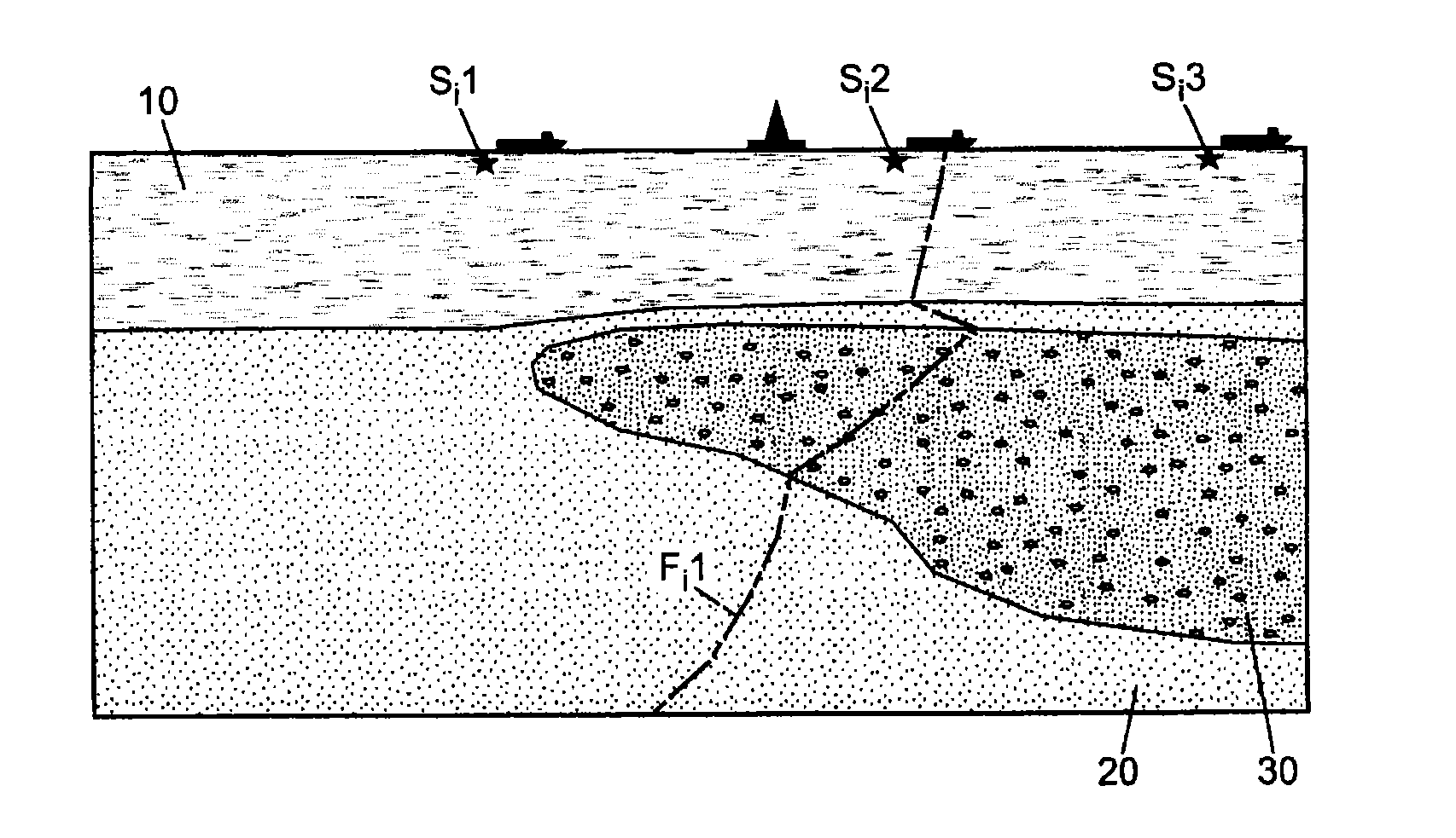 Method for positioning a well relative to seismic image of the subsoil