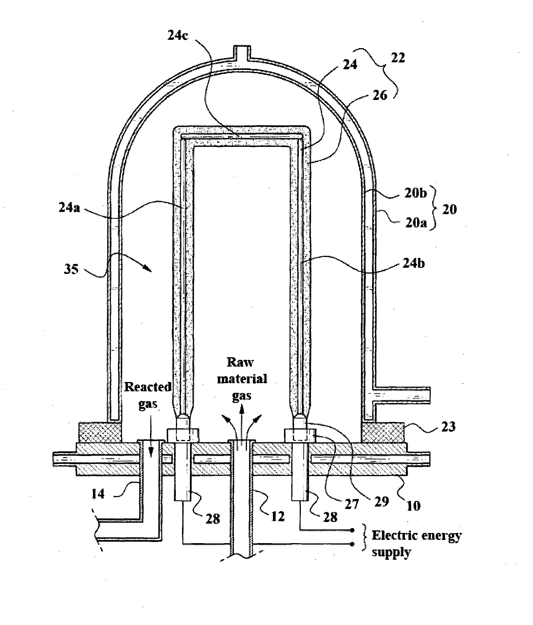 Method for manufacturing polysilicon