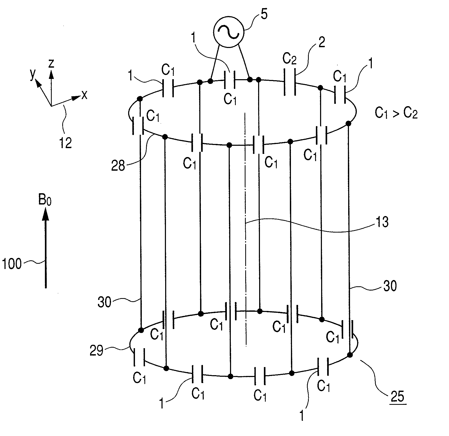 RF Coil and MRI System