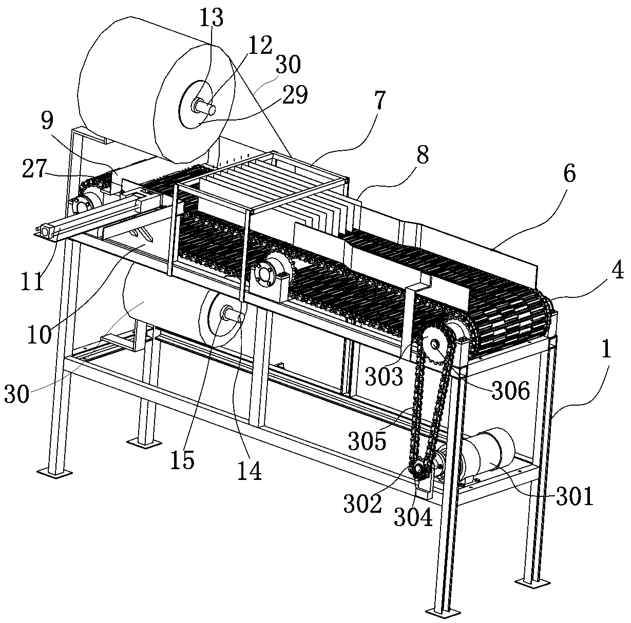 Automatic packaging machine for reinforcing steel bar connecting sleeve