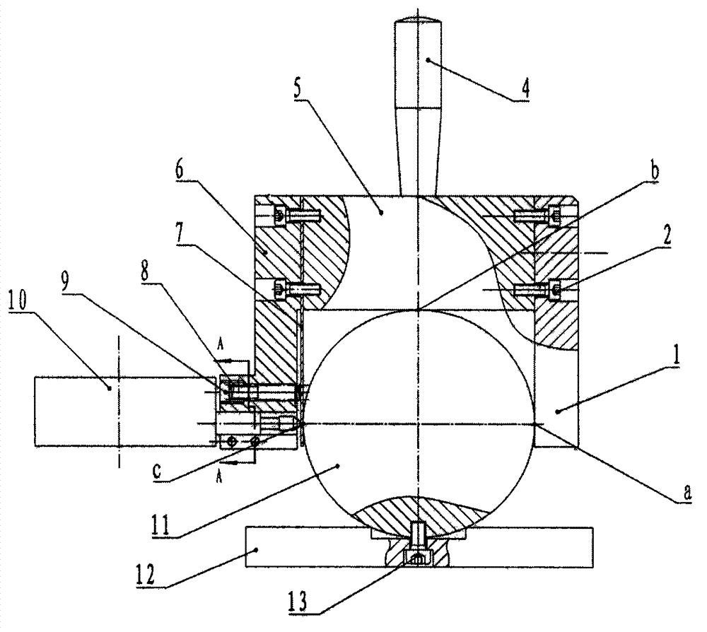 Quantitative measurement caliper gauge