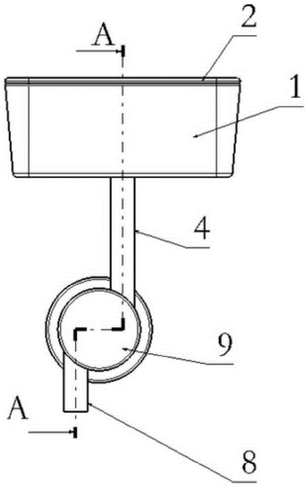 Bubble removing water tank controlled through water pump