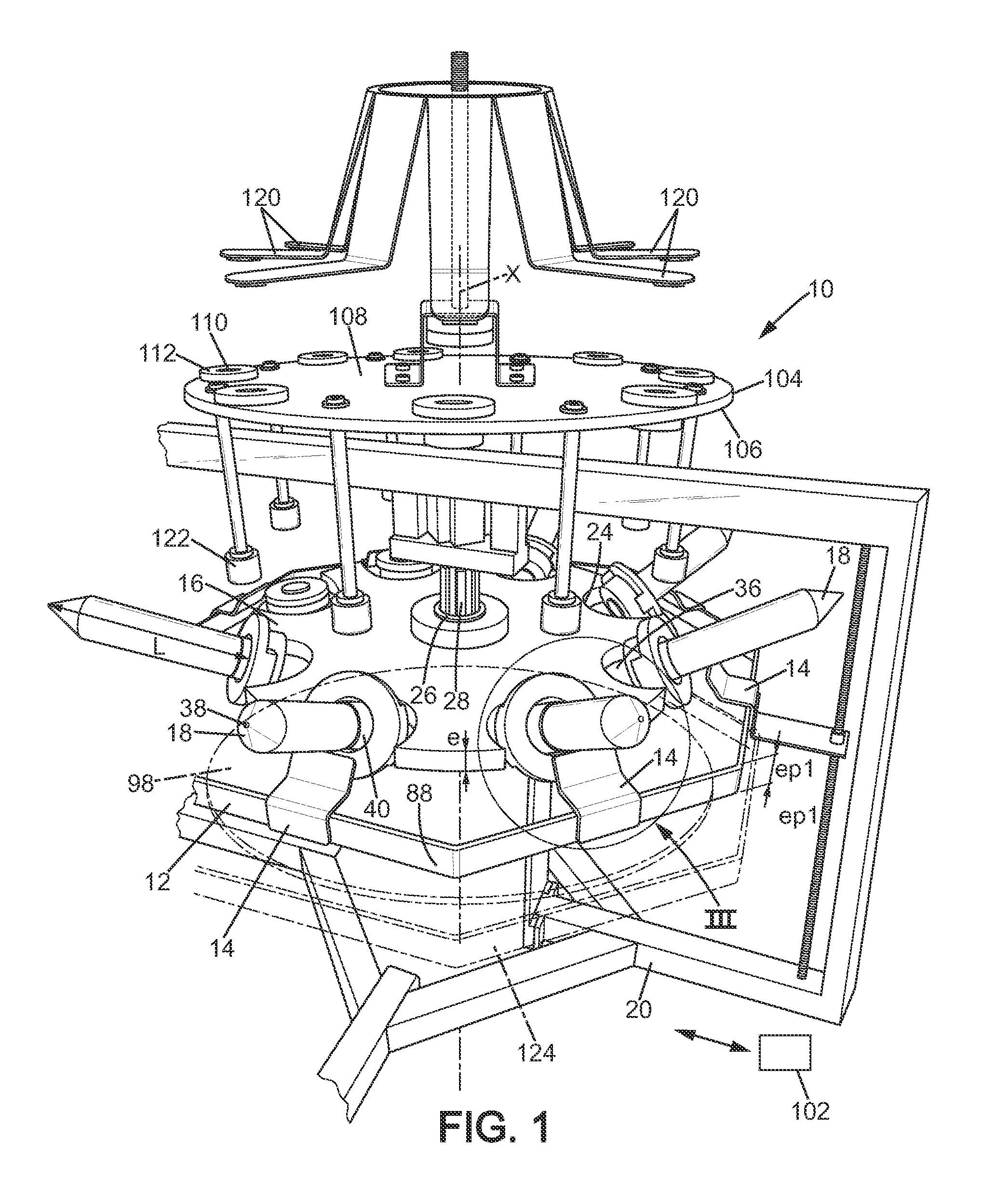 Shaking and centrifuging device