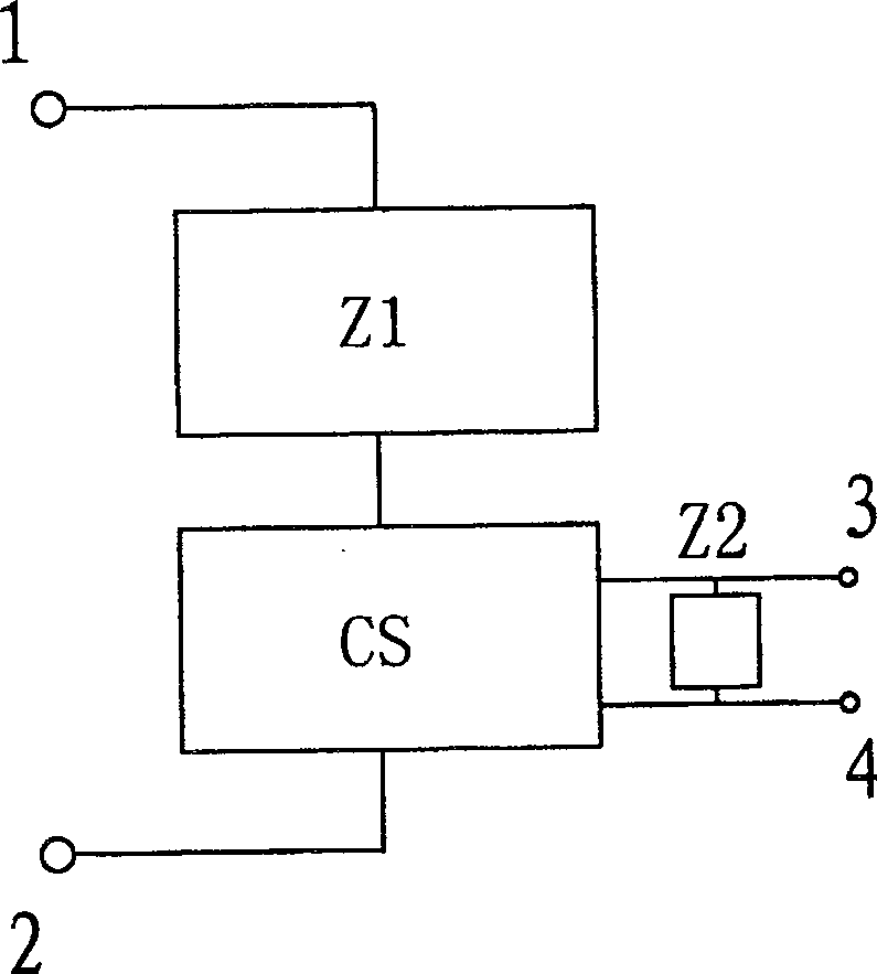 Method for measuring high voltage by current method and its device