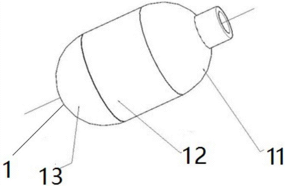 Horn with acoustic cavity