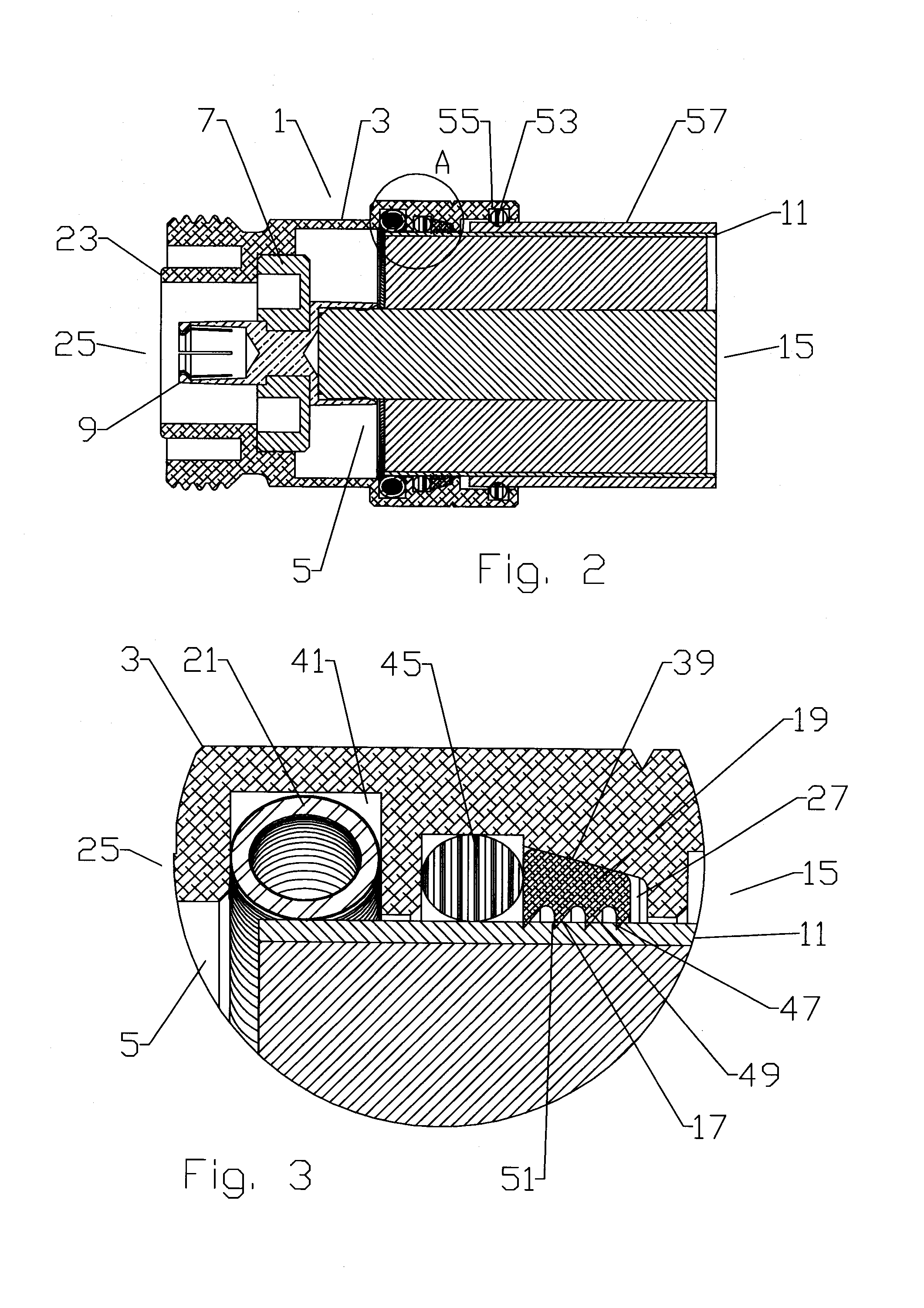 Anti-rotation Coaxial Connector