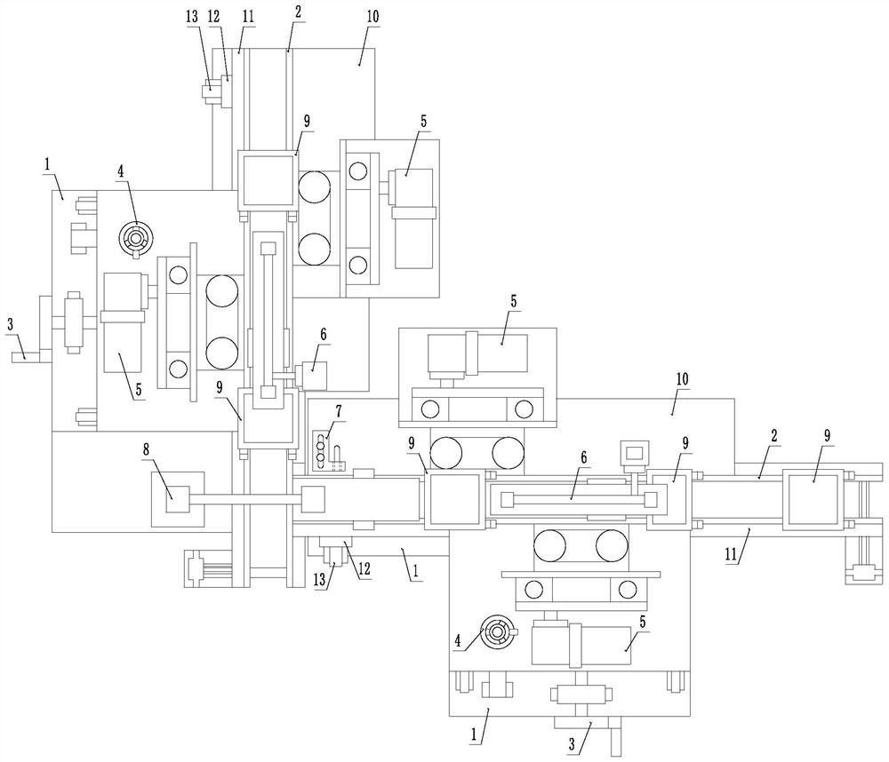 Four-side sanding system