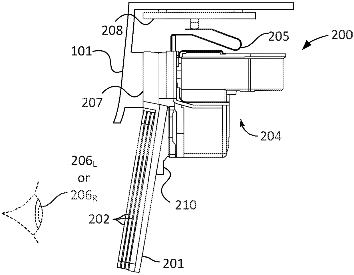 Degrees of freedom for diffraction elements in wave expander