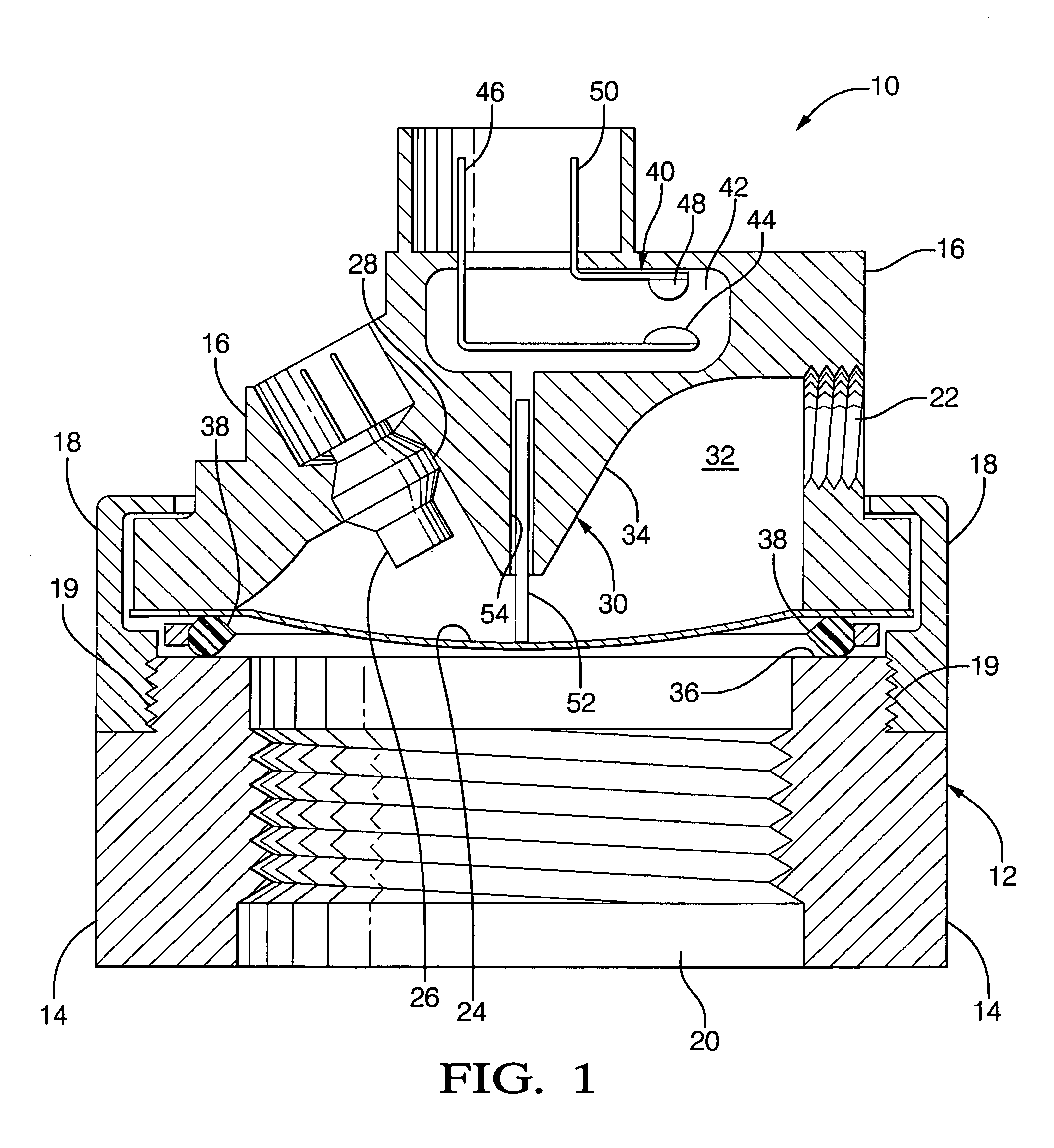 Blowoff valve assembly with integrated pressure switch