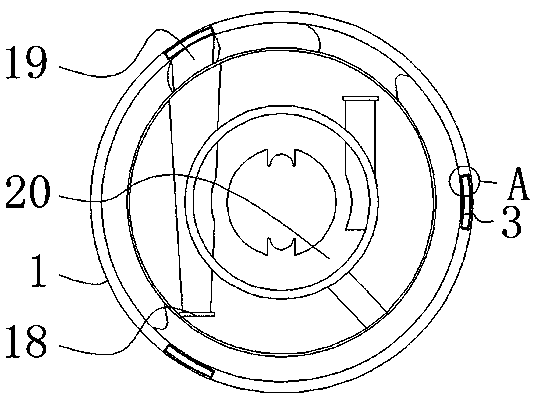 Suspension type two-cavity aluminum furnace body