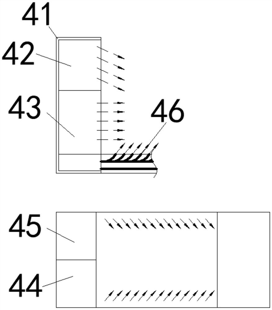 Three-dimensional dust remover for building material processing