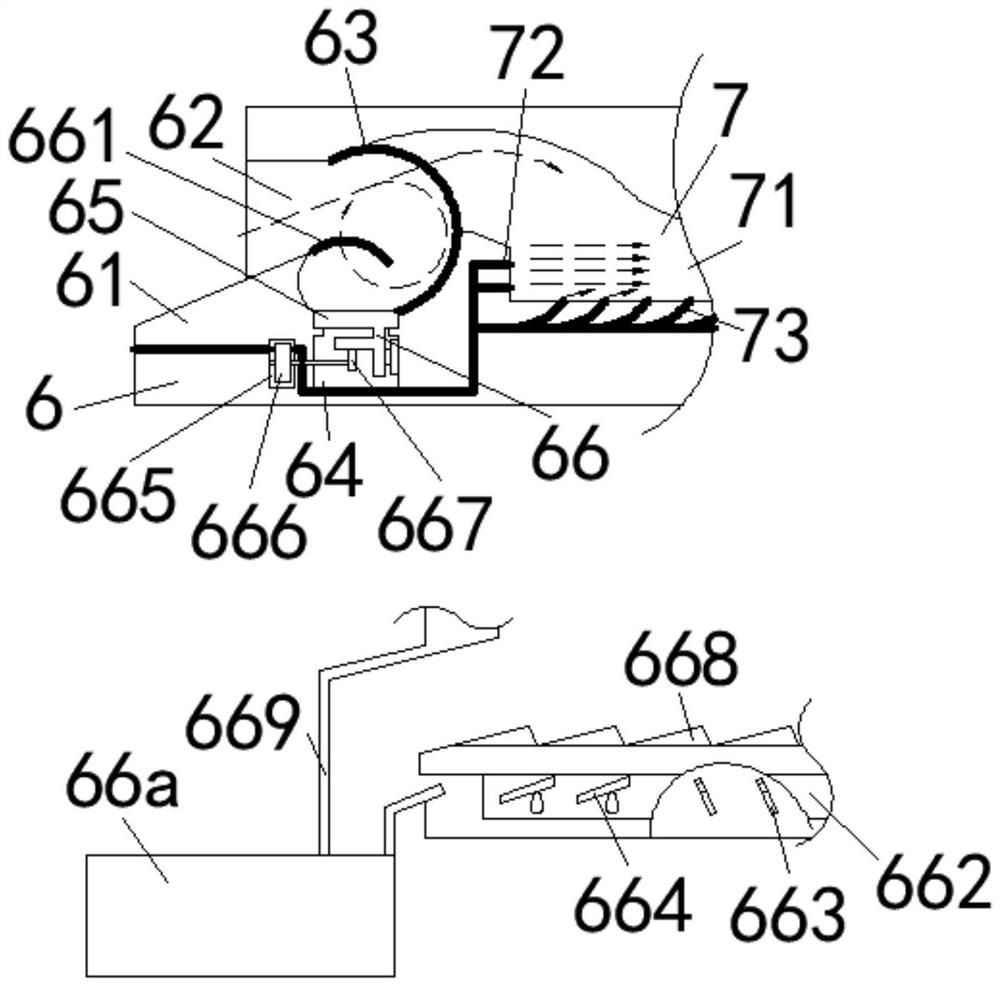 Three-dimensional dust remover for building material processing