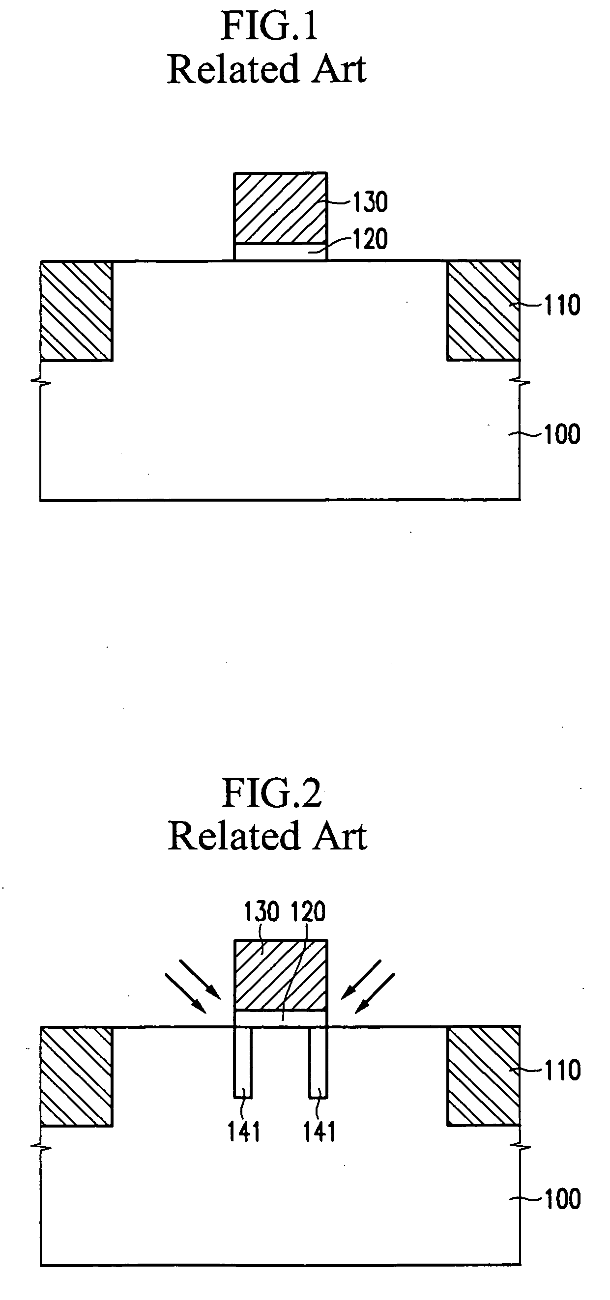 Method of manufacturing CMOS transistor by using SOI substrate