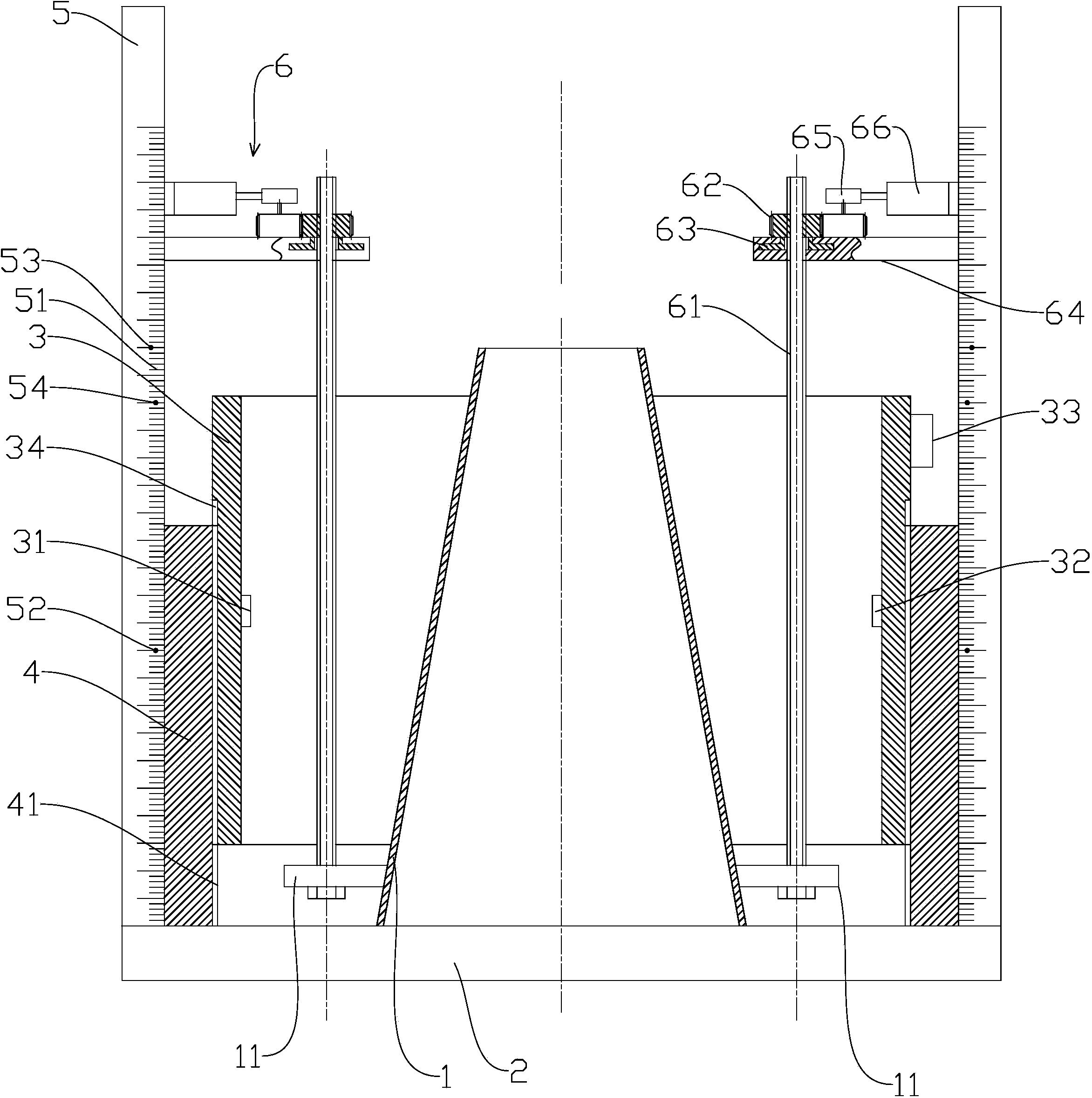 Photoelectric concrete slump tester