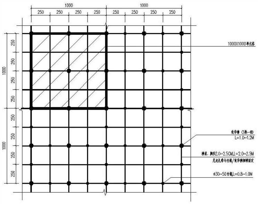 Multifunctional ecological soil and irrigation fixing structure