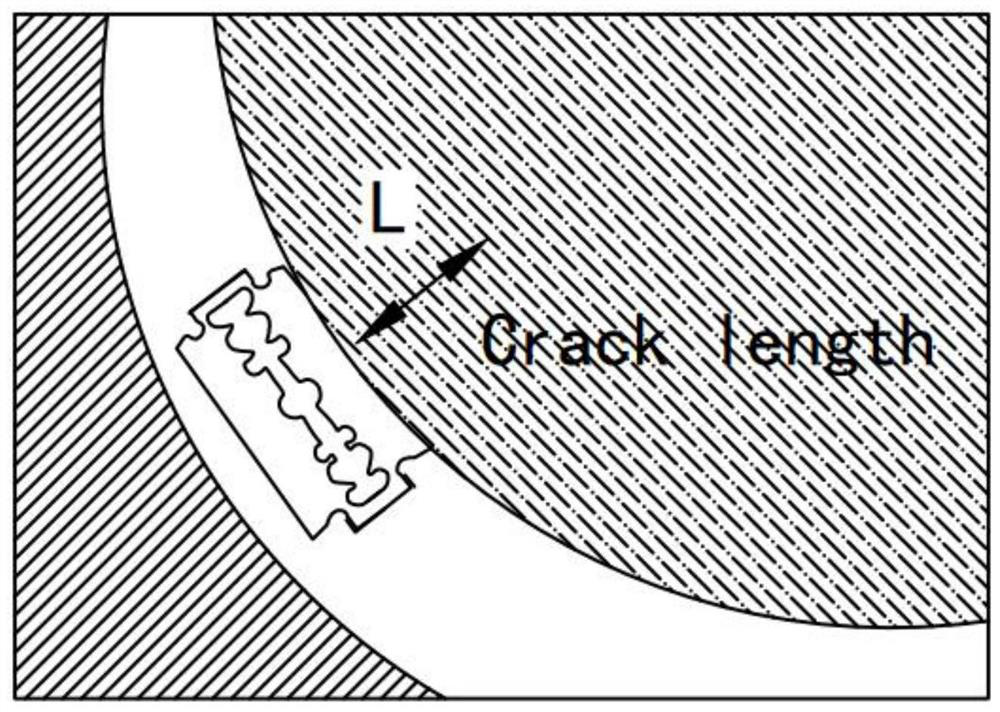 Method for measuring bonding strength and bonding wafer using the same