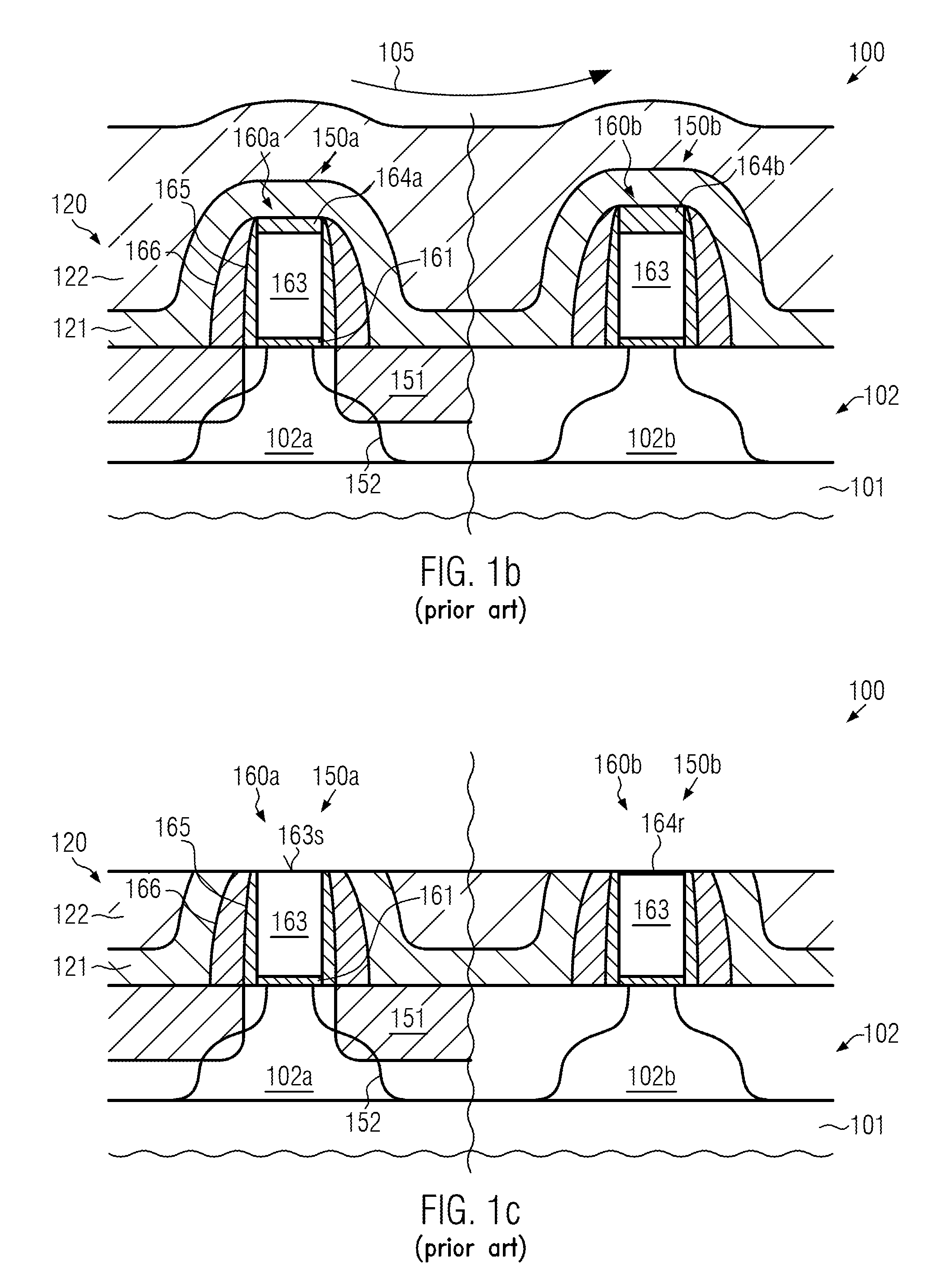 High-k metal gate electrode structures formed by early cap layer adaptation