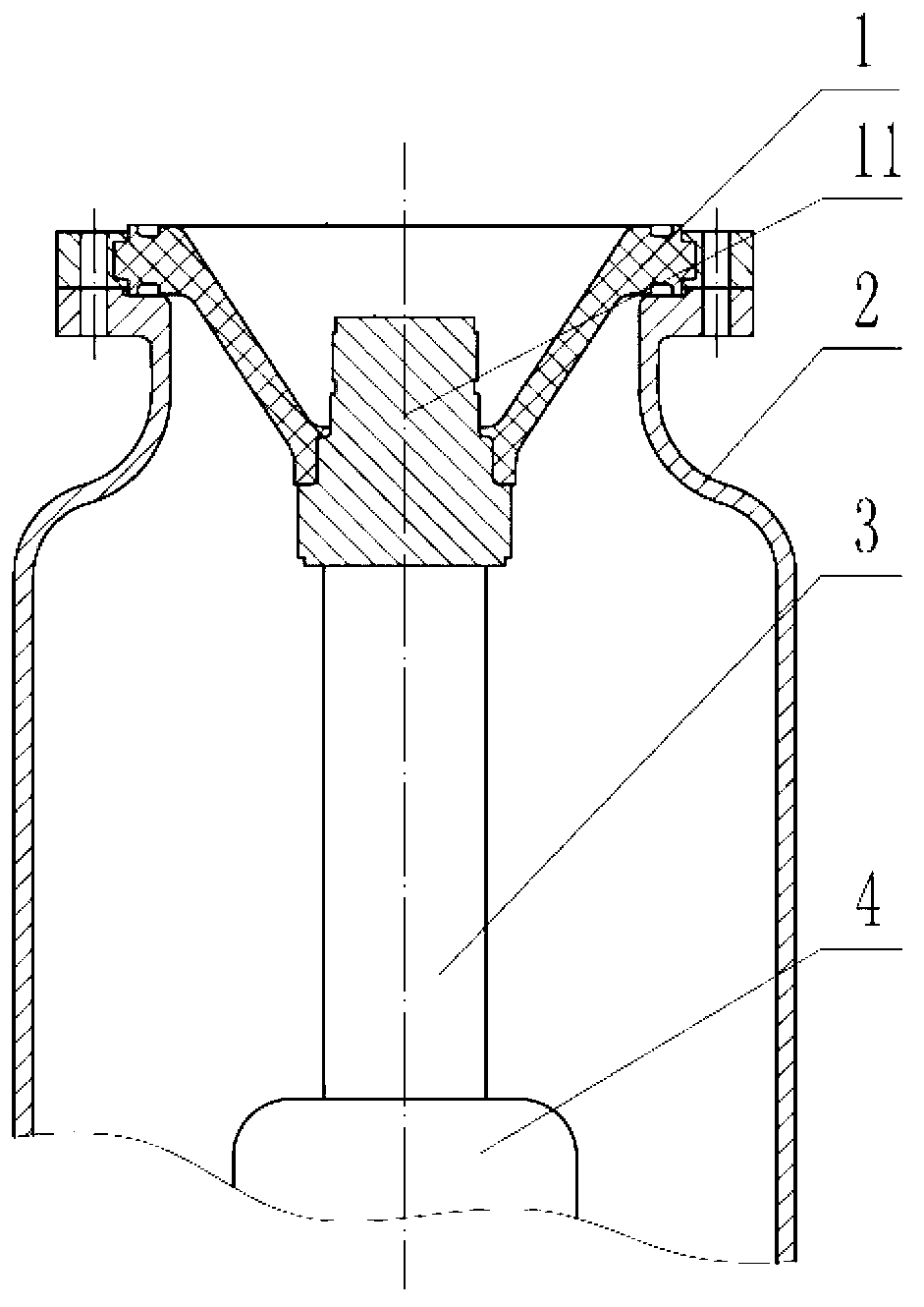 Voltage transformer for GIS (Gas Insulated Switchgear)