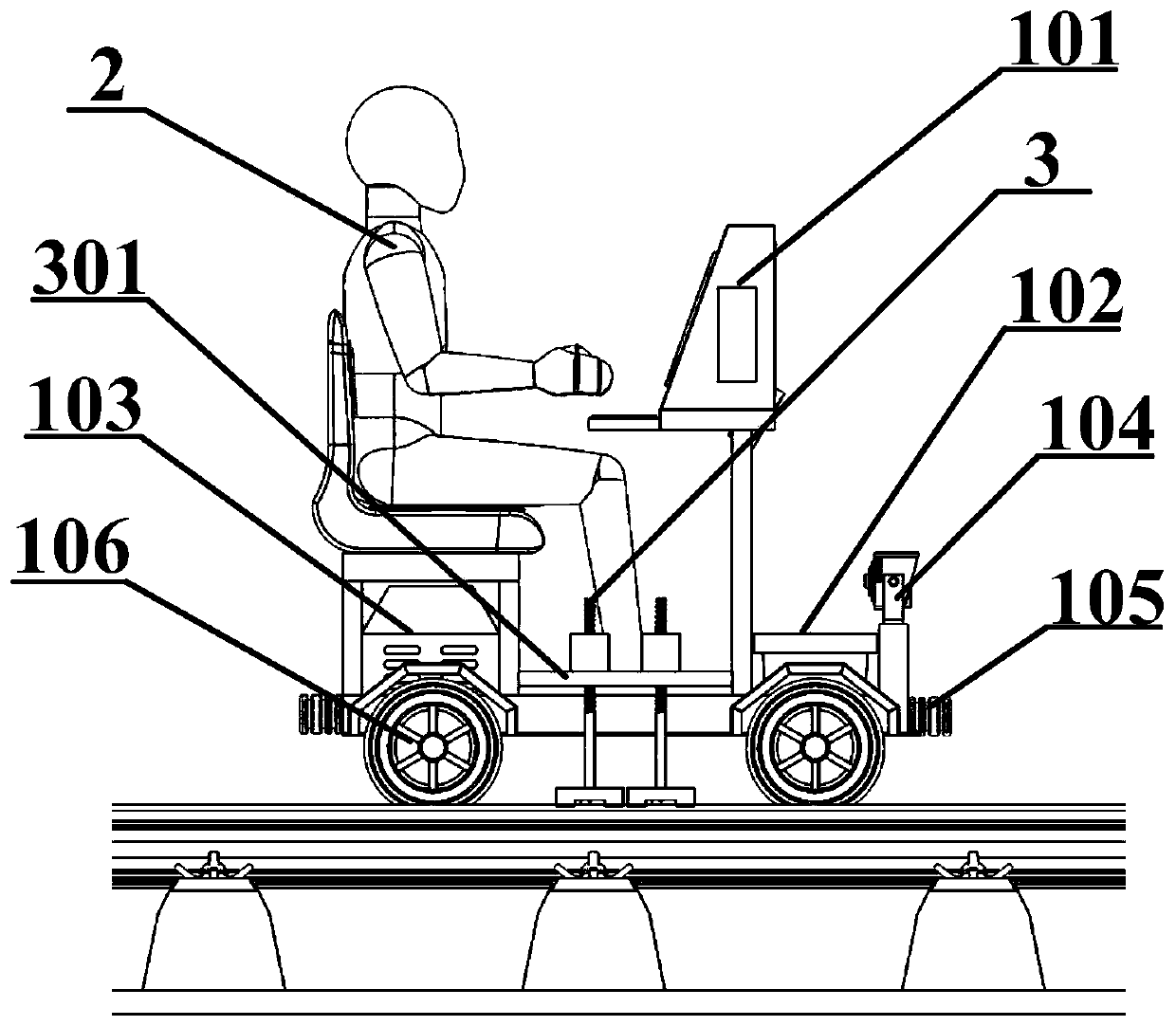 Steel rail magnetic flux leakage detection device and method