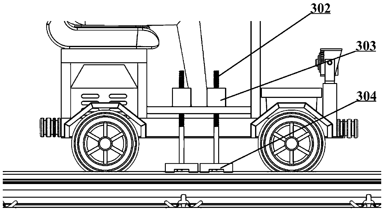 Steel rail magnetic flux leakage detection device and method