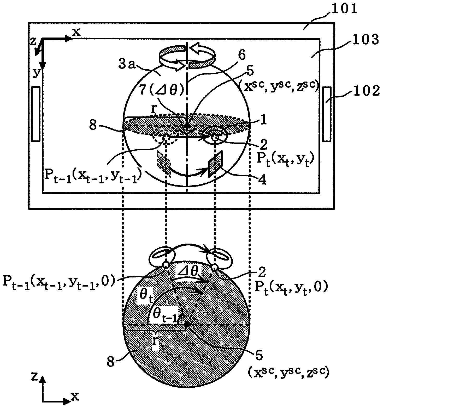 Tactile sense presentation device, method for driving tactile sense presentation device, and drive program