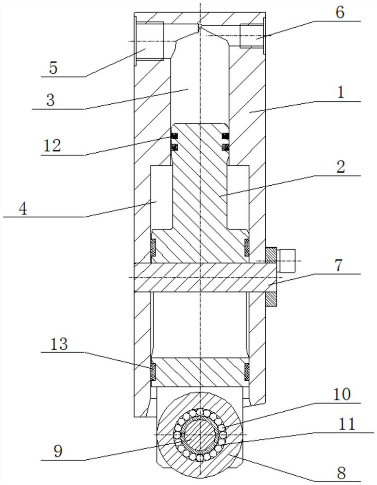 Hydraulic rolling wheel device, telescopic supporting leg with hydraulic rolling wheel device and engineering machinery