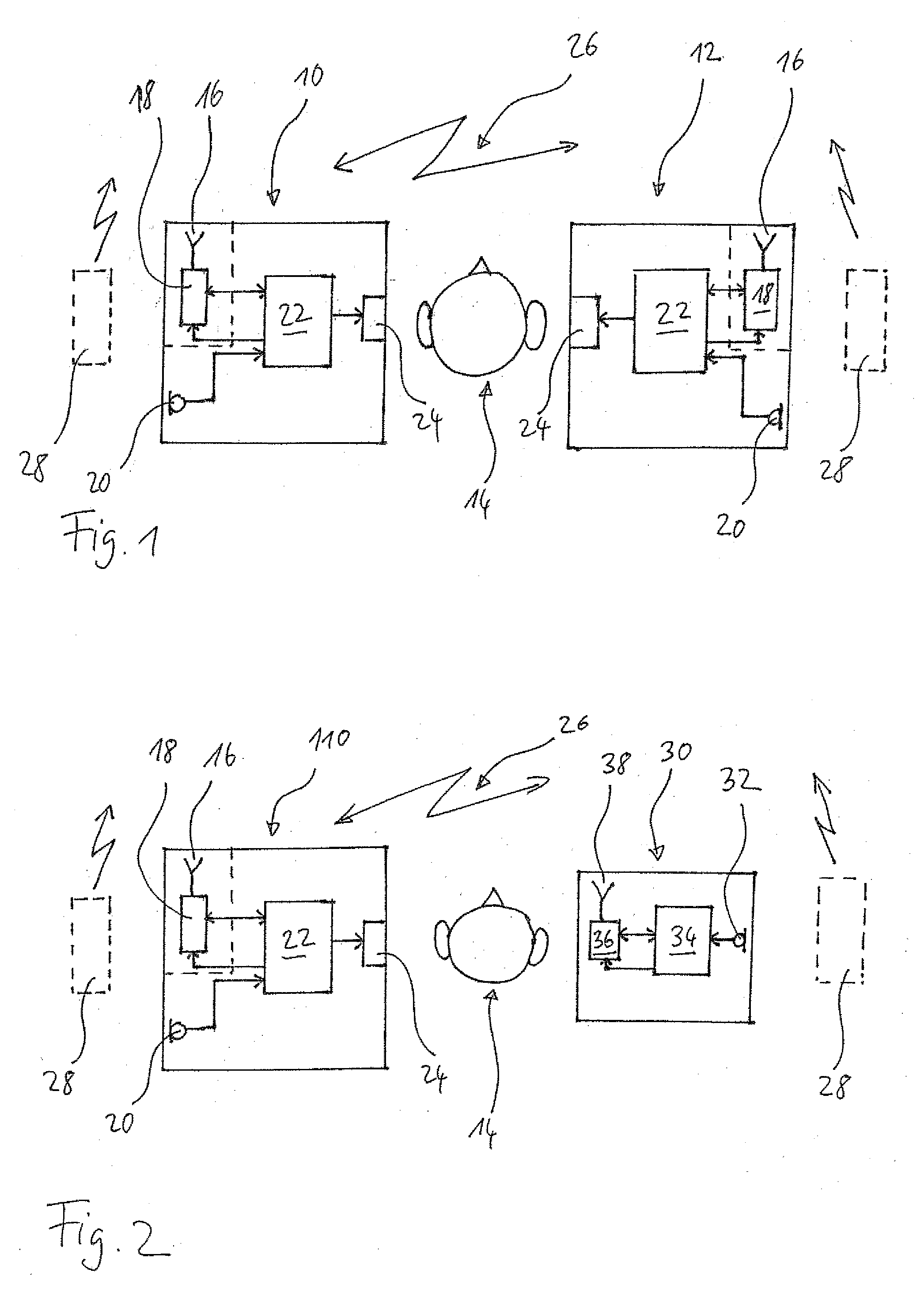 Hearing assistance system and method of operating the same