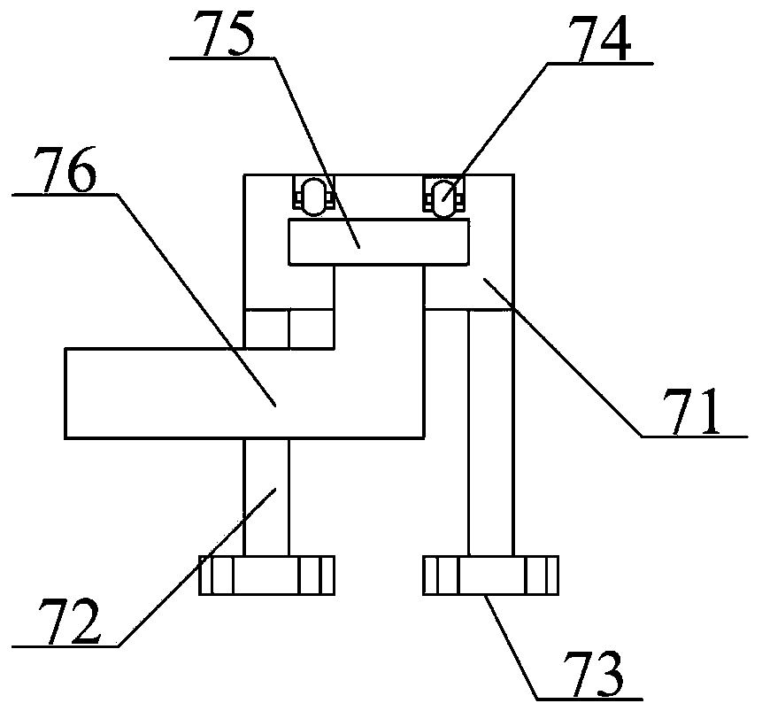 Convenient-to-move hanging basket for building construction