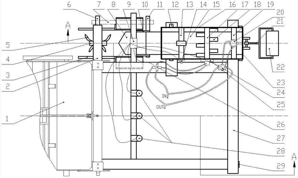 An intelligent profiling ditch clearing device for a furrow machine and its control method