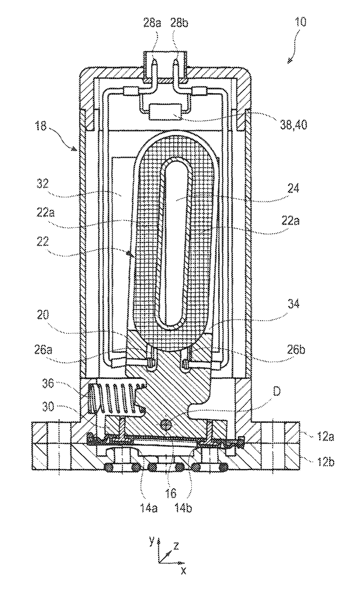 Valve device with a valve based on an electrodynamic actuator and method for controlling a valve with an electrodynamic actuator