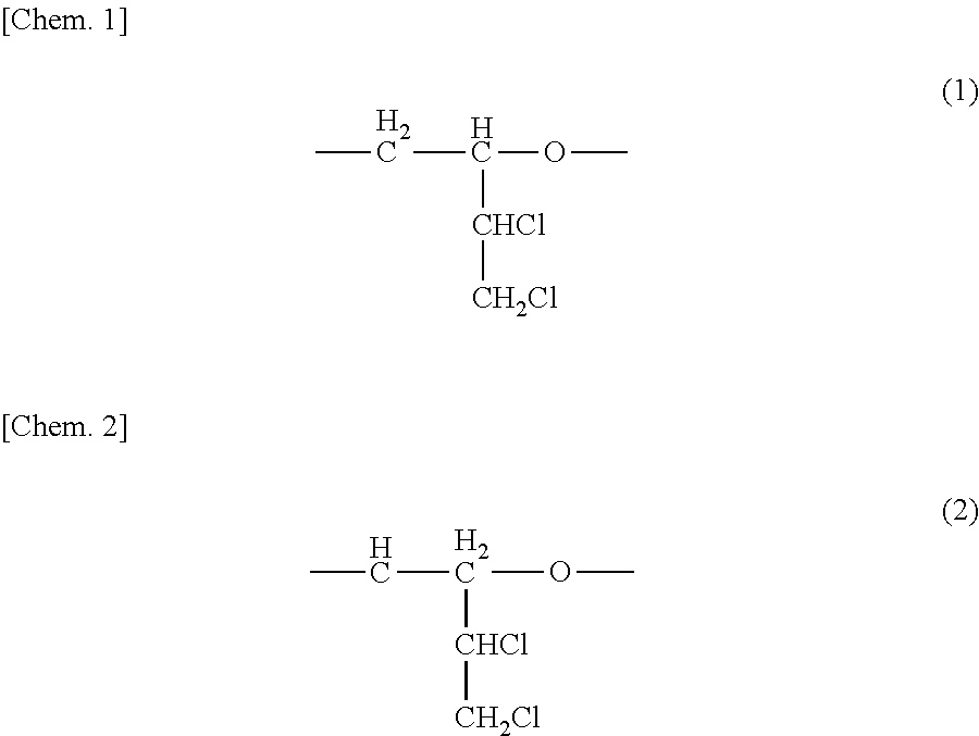 Chlorinated polyether and polyurethane obtained therefrom