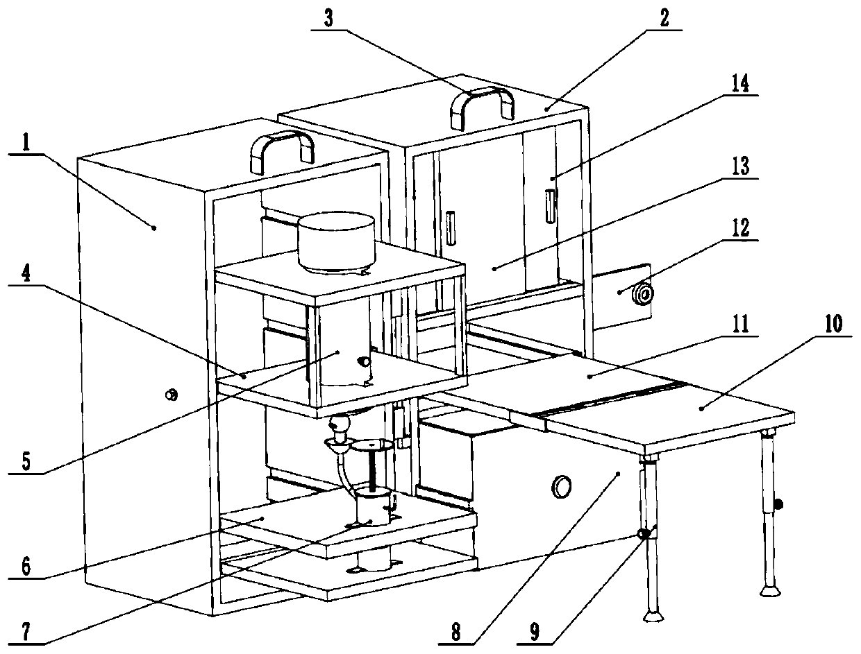 Novel portable liquid food feeding device for nursing in intensive care unit