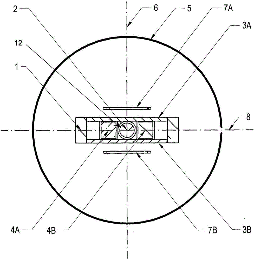 EPR microwave cavity for small magnet airgaps