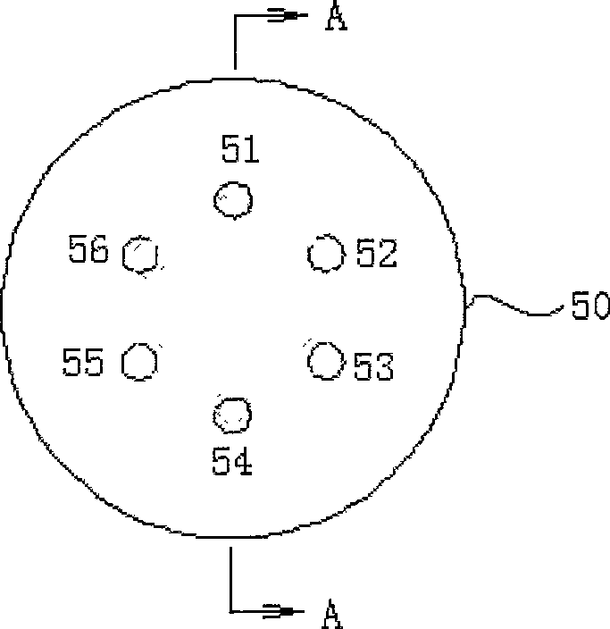 Pressure dispersing anchorage cable stress state monitoring device