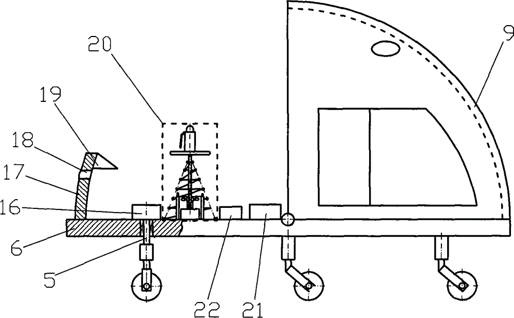 Free-rotating electric vehicle