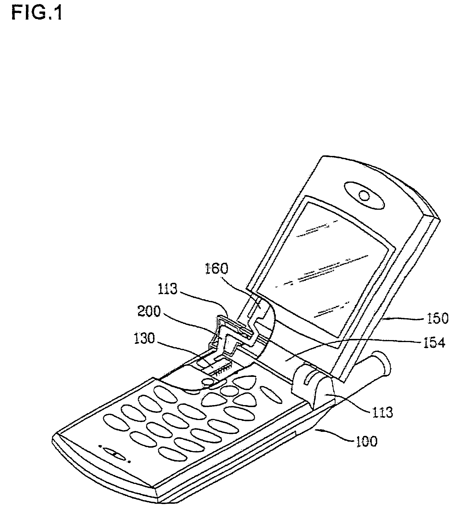 FPCB connection mechanism