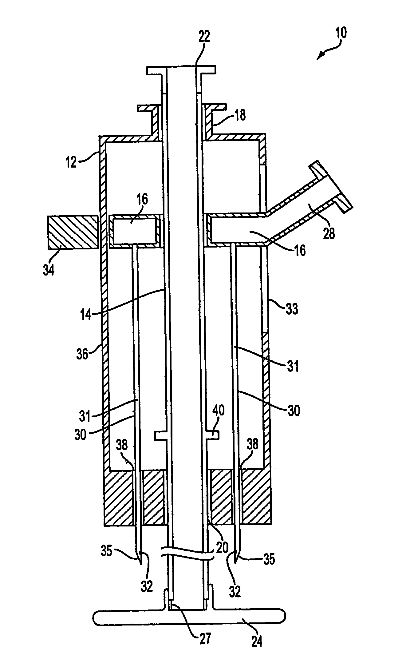 Apparatus for sealing a puncture by causing a reduction in the circumference of the puncture