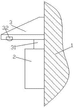 New energy automobile charging device