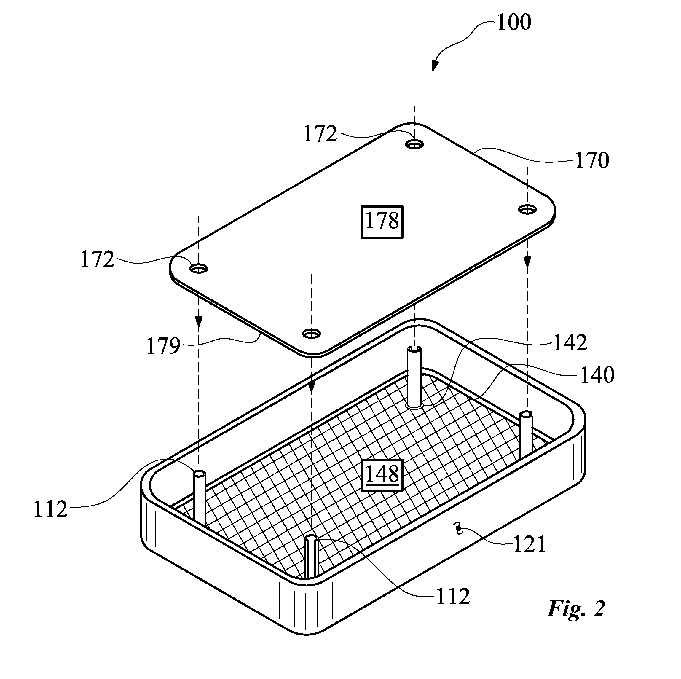 Cat litter box cleaning system