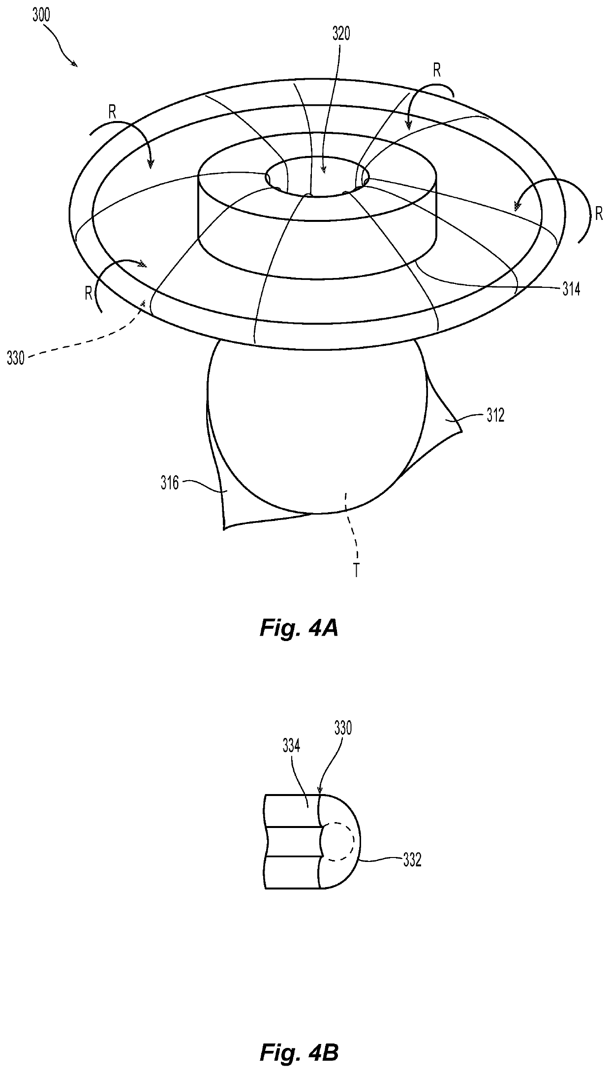 Rollable tissue specimen bag with improved brim for tenting