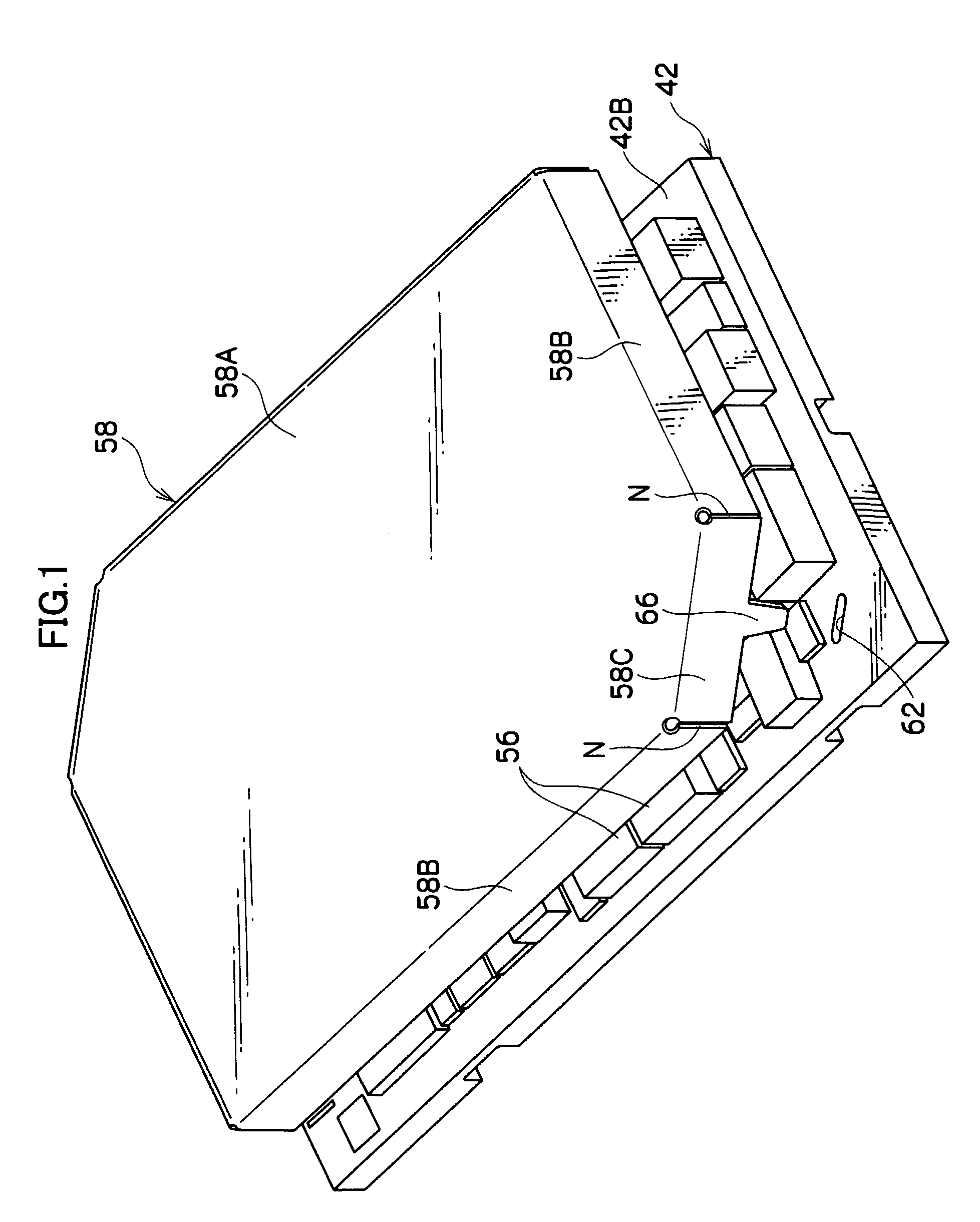 Structure And Method For Attaching Shield Case To Circuit Board, Electronic Component Module And Portable Telephone