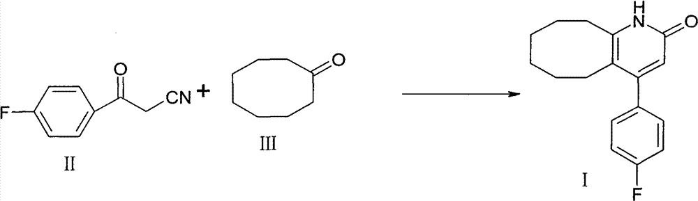 New preparation method of Blonanserin intermediate